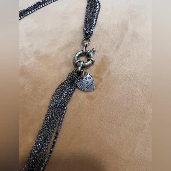 Giles & Brother 10 Strand African Ring Necklace - Picture 5 of 9